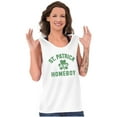 thumbnail image 4 of Funny Irish St. Patrick is My Homeboy Plus Size Graphic Tank Top Brisco Brands 3X, 4 of 5