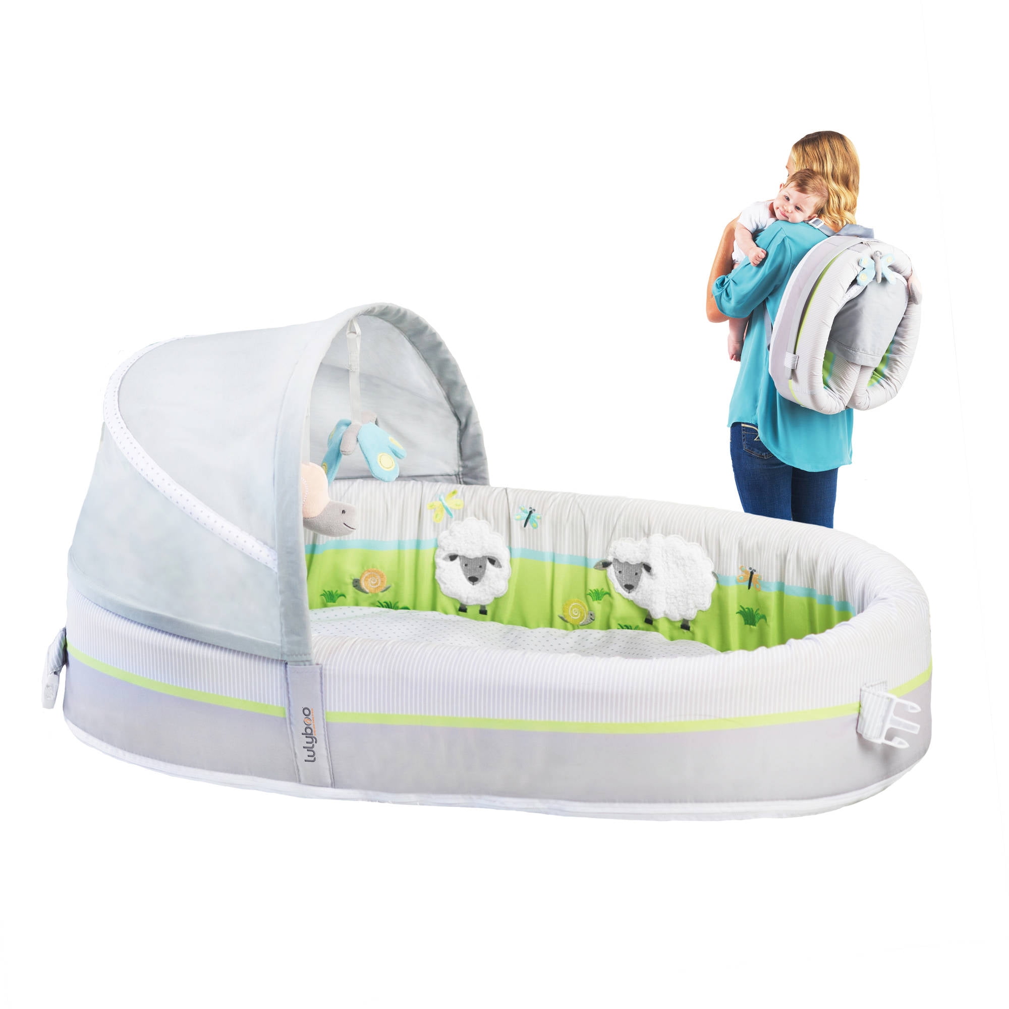 bassinet to go lulyboo
