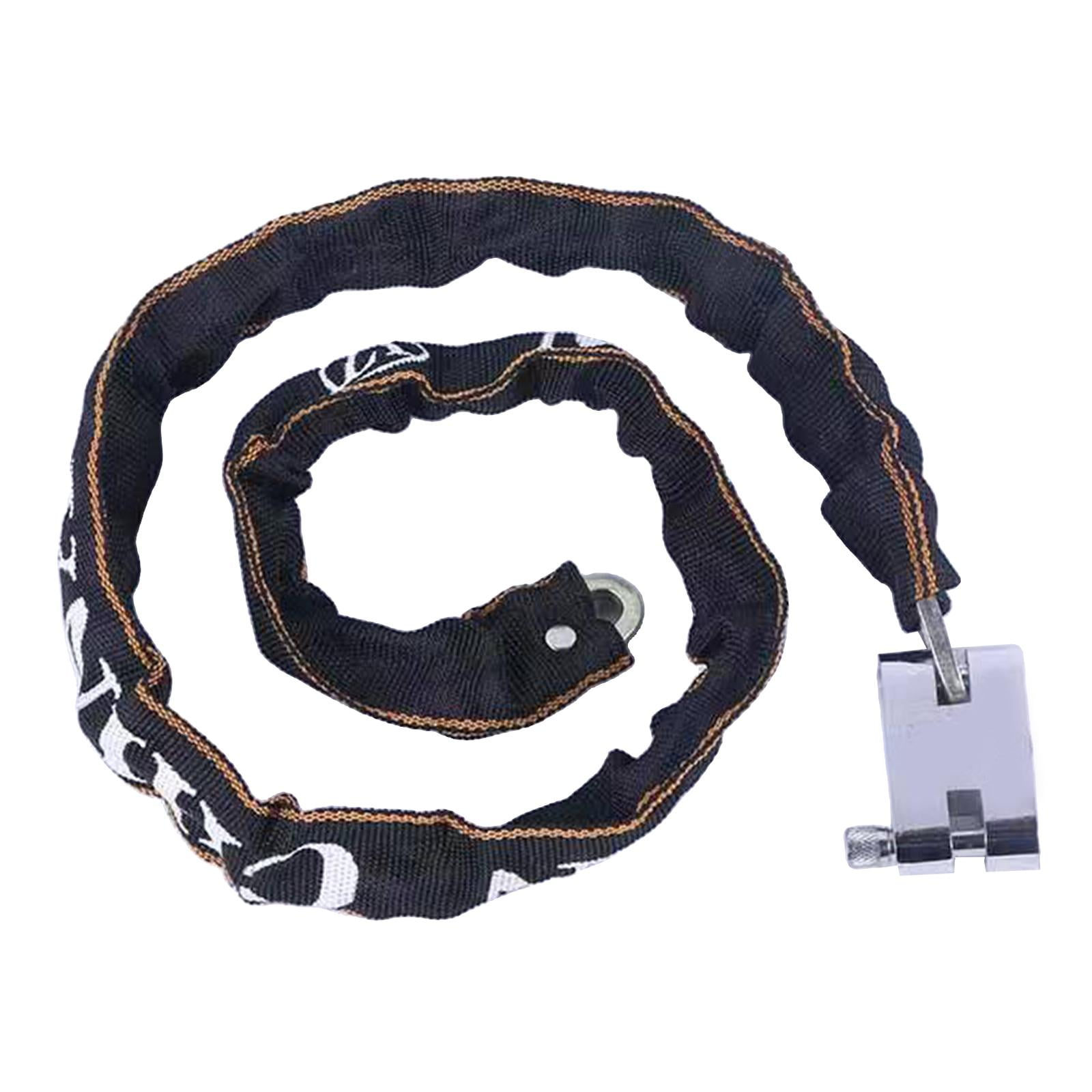 DimyFew Bike Chain Lock Scooter Heavy Duty Security Lock Motorcycle Gate Fence Link Lock 110cm