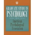 thumbnail image 1 of Pre-Owned Graduate Study in Psychology 2016 (Paperback) 1433821176 9781433821172, 1 of 1