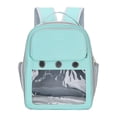 thumbnail image 2 of Cat Carrier Backpack Breathable Clear Window Carrying Bag for Outdoor, 2 of 8