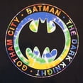 thumbnail image 2 of Batman (DC Comics) Mens T-Shirt - Tie Dye Logo Circle Gotham Dark Knight, 2 of 2