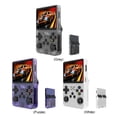 thumbnail image 1 of R36S Retro Handheld Video Game Console 3.5 Inch IPS Screen for Kids(64G Purple), 1 of 7