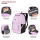 thumbnail image 4 of Mochila SwissGear Versa Pastel Lilac para portátil de 16 pulgadas, 4 of 9