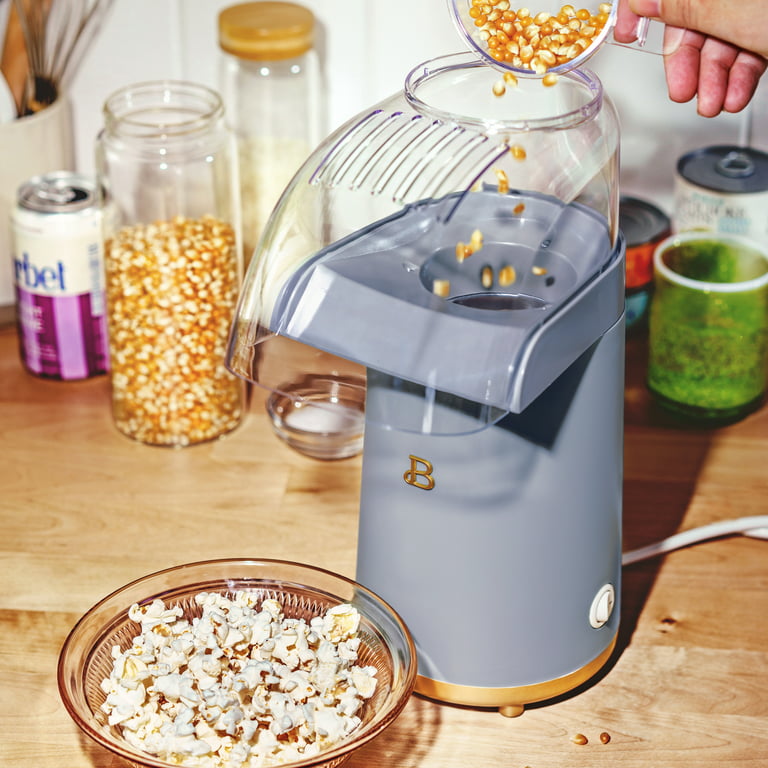 Beautiful 16 Cup Hot Air Electric Popcorn Maker, Cornflower Blue by Drew Barrymore