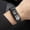 Black, variant on Fit Sleeps Wrist Alarm,Alarm Watch,Waterproof Vibrating Alarm Clock Watch with Light-Up Display, Dual Alarms for Sleep & Sports Timekeeping(Dark Blue)