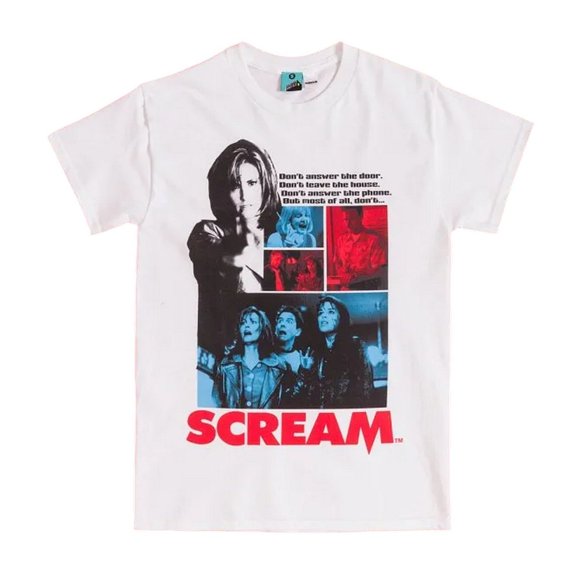 Scream  Adult Montage T-Shirt