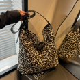 thumbnail image 2 of Xiaocao8 Faux Leather Crossbody Bag for Women Large Capacity Tote Bags Leopard Print Shoulder Bags with 2 Pockects,Khaki, 2 of 8