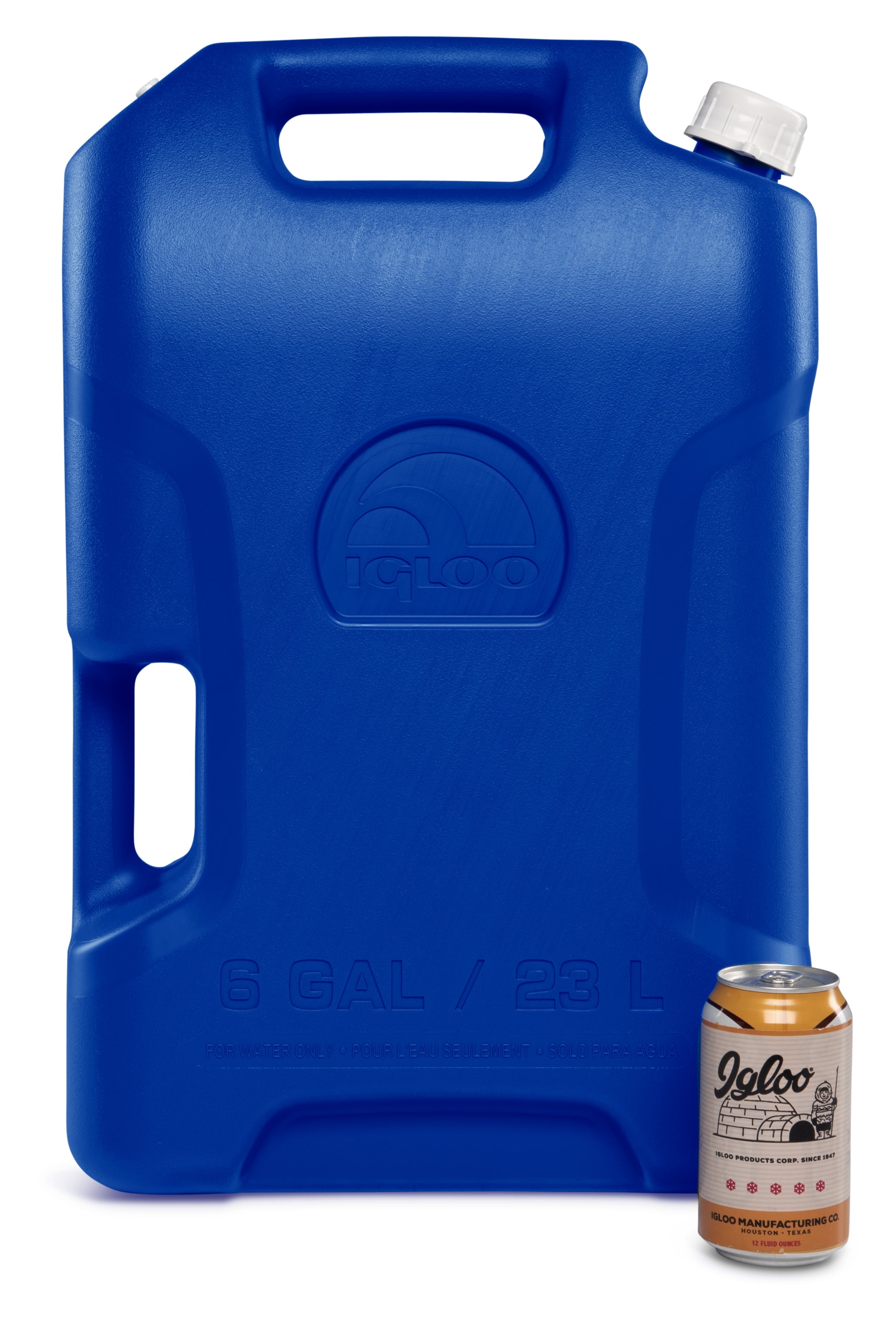 Igloo 6-Gal Camping Water Container - Blue