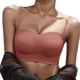 thumbnail image 3 of WILLBEST Brasier Tela De Mantequilla Sujetador De Espalda Baja Para Mujer, Sin Aros, Con Tirantes Finos Convertibles, Bralette Sin Costuras Para Dormir, 3 of 3
