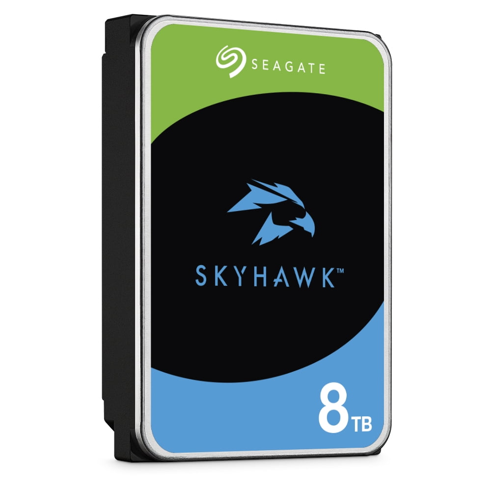 Seagate SkyHawk AI Surveillance 8TB 3.5" Internal Hard Drive, SATA 6GB/s, 7200RPM
