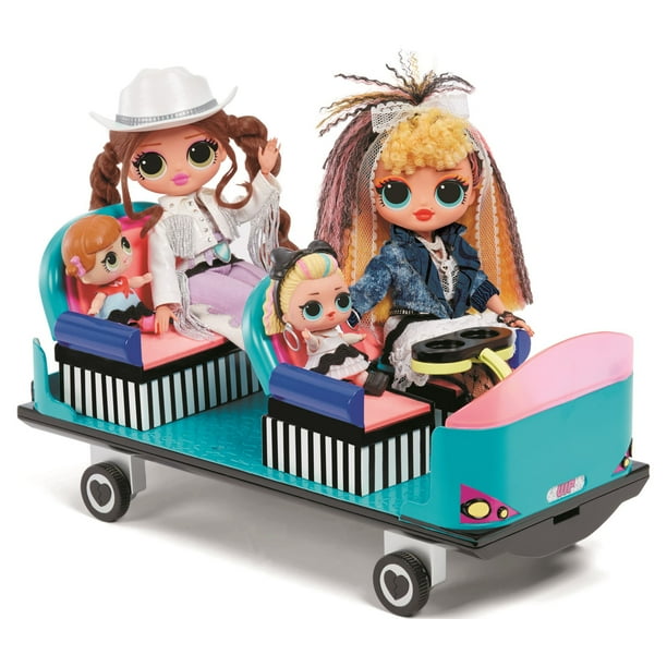 LOL Surprise OMG Remix: 4-in-1 Plane Playset with Music Studio, 50