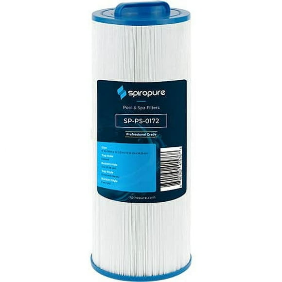 SpiroPure Replacement for Cal Spa FIL50-5D13H15FCT FIL11100208 Pleatco PWW50L Unicel 4CH-949 Filbur FC-0172 Waterway 817-4050 Baleen AK-90091 Hot Tub Spa Pool Filter Replacement Cartridge