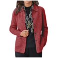 thumbnail image 2 of Cardigans pour Femmes - Manches Longues Tricotées Bouton Mode Automne 2023 Gris, 2 of 6