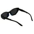 thumbnail image 4 of Trendy Unisex Folding Sunglasses Outdoor Polarized Sun Glasses For Casual Use Versatile Lightweight Channel Cat Eye Vintage for Men Mens Running Women Fashion Glasses Frames Womens Retro Rose Gd, 4 of 8