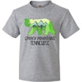 thumbnail image 3 of Inktastic Smoky Mountains, Tennessee- Mountains and Bear Shape Youth T-Shirt, 3 of 5