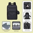 thumbnail image 4 of DUKAP MOM-Pro Expandable Diaper Backpack – Black, 4 of 6