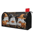 thumbnail image 1 of Halloween Horror Pumpkin Spooky Ghost Mailbox Covers,Magnetic 21x25.5 Inch Mailboxwrap Waterproof Durable Halloween Box Wraps for Yard Farmhouse Decorative, 1 of 4