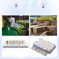 thumbnail image 4 of American-style Floating Mahjong Set, 160 tiles, portable outdoor travel mahjong gift box for pools and water., 4 of 6