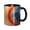 Black, variant on Marble Coffee Mug Fun Custom Ceramic Mugs 11oz Sky Blue