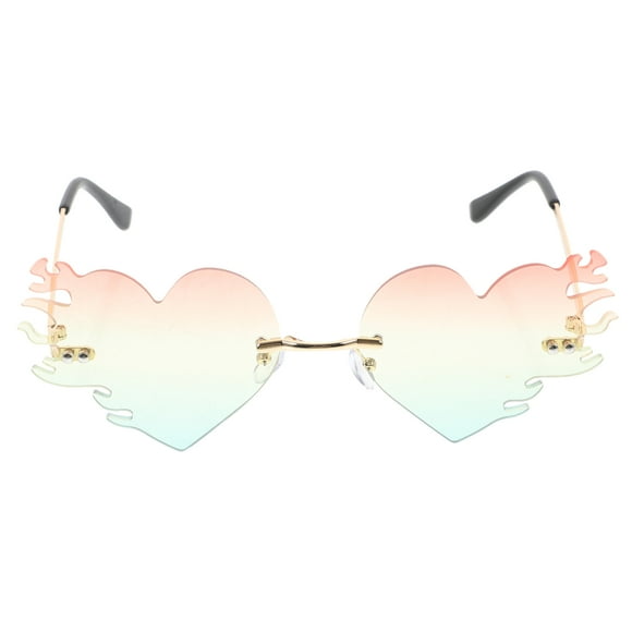 CIMAXIC Party Heart Eyeglasses Funny Sunglasses Prop Novelty Eyeglasses Party Sunglasses Decoration,5.91"X1.97"X1.97"