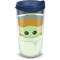 Tervis The Mandalorian Child in Carrier Double Walled Insulated Tumbler Travel Cup, 16oz, Classic