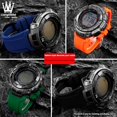 thumbnail image 5 of Correa de reloj de silicona de resina para Casio PRG-240 PRG-130Y/T PRW-1500 PRG-130, accesorios para deportes al aire libre, pulsera impermeable, 5 of 5