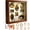 Rosewood, variant on Mini Museum Kit - DIY Silhouette Shadow Box for Memories, Custom Museum of Us Box with Golden Frames, Creative Gift for Men, Valentine, Family & Travelers (Black)