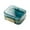 A, variant on Binwennn Glass Flour Container Portable Travel Organizer With 7 Compartments Weekly For Daily And Small Container For Pocket Purses