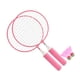 thumbnail image 4 of Raqueta De Bádminton Para Niños, Juego De Raqueta De Bádminton Para Niños De Malla Grande, Antideformación, Resistente A Caídas Para Ejercicio Al Aire, 4 of 8