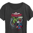 thumbnail image 3 of Marvel - Spider-man Fighting Doc Ock Women's Short Sleeve Graphic T-Shirt, 3 of 5