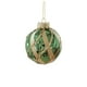 thumbnail image 2 of xihome Adorno navideño de bola verde brillante de 3,14 pulgadas con acabado perlado y baño de polvo dorado, pintado a mano. Decoracin para rbol., 2 of 6