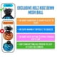 thumbnail image 3 of Juguete inquieto Squishy Balls KELZ KIDZ, malla duradera, paquete de 4 unidades de regalo, 3 of 6