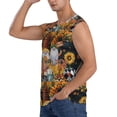 thumbnail image 3 of Balery Welcom Fall Camisetas sin mangas para hombre, absorbe la humedad y protege contra el mal olor.-Small, 3 of 7