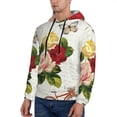 thumbnail image 3 of Daiia Vintage Bike Flower Butterfly for Men's Fashion Hoodies & Sweatshirts with Kangaroo Pocket Hooded Sweatshirt Breathable & Moisture Wicking-X-Large, 3 of 7