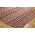 thumbnail image 2 of K2 Floor Style Andes Santa Fe Rust Hand Made Cotton Chenille Area Rug, 2 of 3