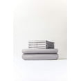 thumbnail image 5 of CGK Linens 4-Piece Extra Deep Pocket Sheet Set With Extra Matching Pillowcases - Twin XL Size Bed Sheets Fits 18"-24" Mattresses, Light Gray, 5 of 7