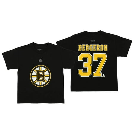 Reebok NHL Youth Boston Bruins Patrice Bergeron #37 Short Sleeve Player