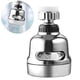 thumbnail image 1 of Fiudx Rociador de Grifo, Potenciador Giratorio para Ahorro de Agua, Cabezal de Ducha de Presión Ajustable, Ahorro de Energía y Agua, Mejora La Cocina y El Baño Del Hogar, Solución de Instalación Prác, 1 of 6