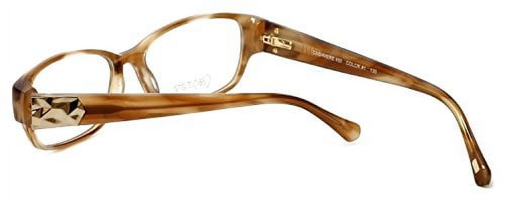 Silver Dollar Designer Reading Glasses Cashmere 450 53mm in Light Tortoise +0.75
