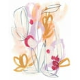 thumbnail image 2 of Vess, June Erica 20x24 White Modern Wood Framed Museum Art Print Titled - Balance Bloom IV, 2 of 4