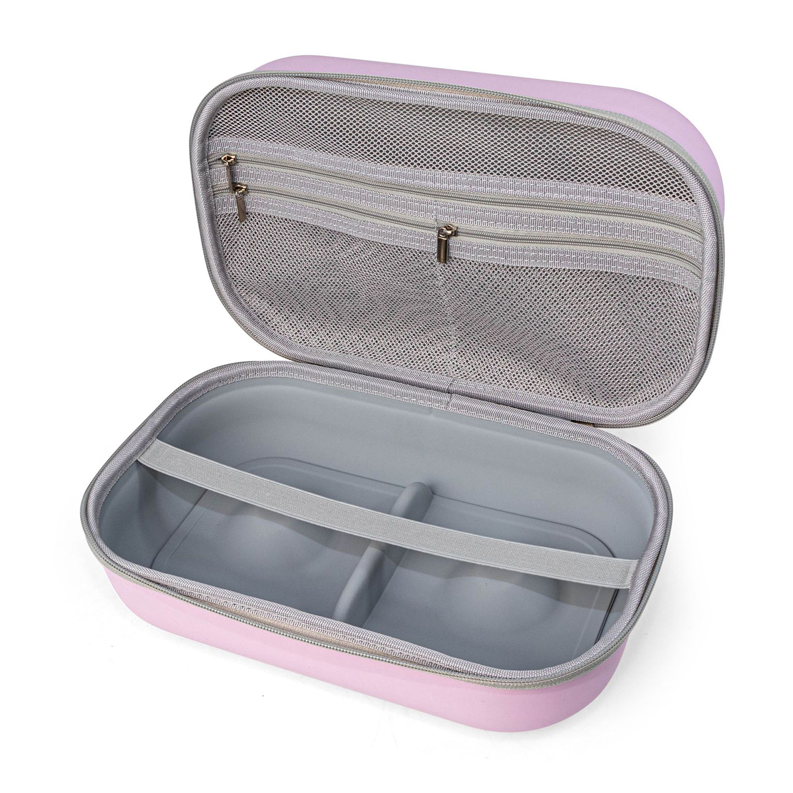 Hard Shell Travel Case for Breast Pumps, Portable Storage Handbag with Well Organized Compartments Enjoy Easy Access