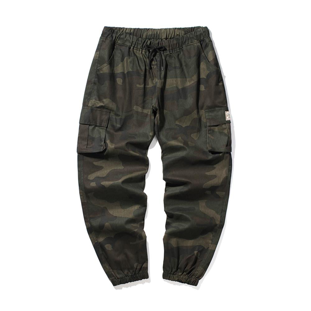 Sports Mens  Pants Camouflage Pants Loose Comfortable Trousers 