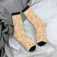 thumbnail image 5 of Yiaed wild meadow flowers Print Great elasticity Crew Socks Sports socks for Men and Women, 5 of 6