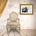 thumbnail image 3 of PI Studio 32x23 Gold Ornate Wood Framed with Double Matting Museum Art Print Titled - Forward Blue, 3 of 4