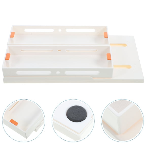 Houderco Desktop Shelf Organizer 1Pack Pull Out Spice Rack for Kitchen Countertop