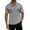Grey, variant on Men's Polo Shirts,Men's Classic Knit Shirt With Double Chest Pockets Breathable Blend Design For Everyday Wear Casual Yet Refined Top Black S