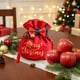 thumbnail image 4 of Bolsa De Tela Para Manzanas Bolsa navideña de terciopelo con cordón ajustable, 15 x 12 x 12 cm, ideal para regalos navideños (1 unidad) Rkxzt, 4 of 8