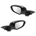thumbnail image 4 of TRQ Mirror Power Folding Heat Signal Chrome Cap Driver Passenger Pair for Optima MRA04665, 4 of 4