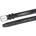 thumbnail image 4 of Men's Belt Big & Tall 56"-80" Embroidered Genuine Leather Extra Long Belt with Tail Reinforced Strap for Casual Work Jean, 4 of 7
